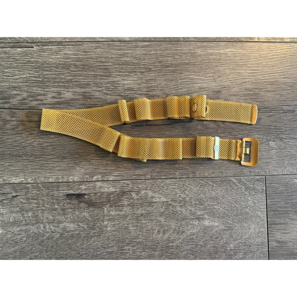 Gold Mesh Belt Metal Buckle Adjustable Holes Fashion Accessory main image 5